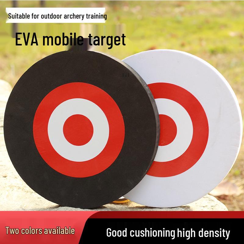 EVA Mobile Archery and Frisbee Target for Outdoor Beginner Games
