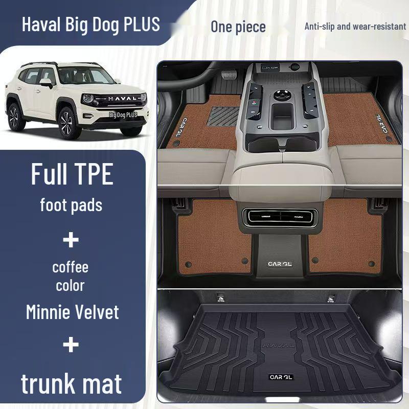 26-Model Dog Floor Mats for Haval & Great Wall Cars - TPE Bumper & Accessories