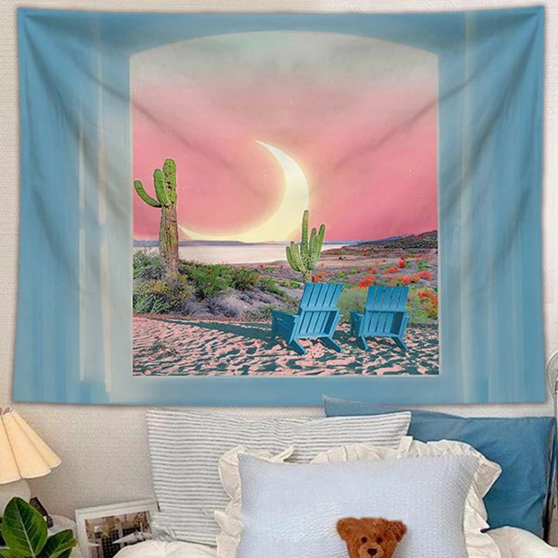 Ashou Aesthetic Background Pattern Tapestry Wall Hanging Decoration Home Art Room