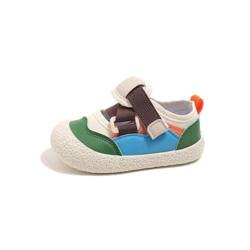 

Children s sports sandals for spring and summer , new styles for boys and girls, Baotou beach shoes, baby walking shoes 26 чёрный