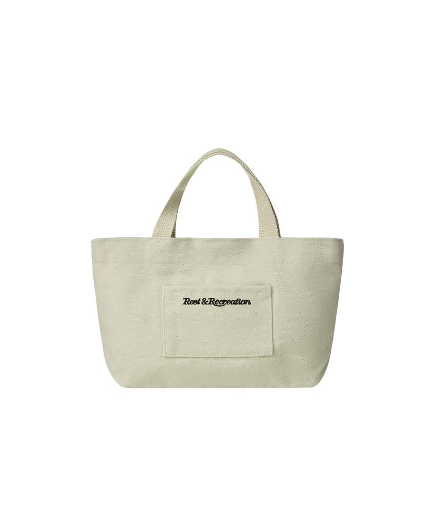 Rest&Recreation Cotton Mini Tote Bag - Ivory