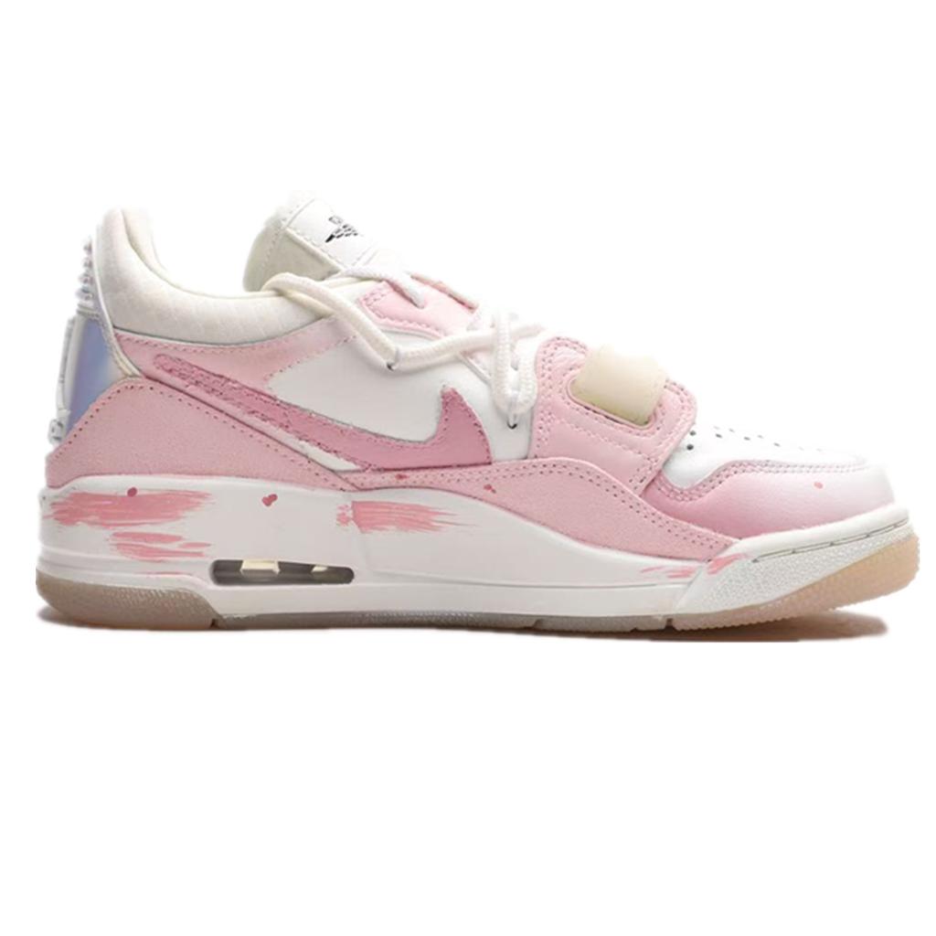 Jordan Legacy 312 Cushioning Abrasion Resistant Low top Vintage Basketball Shoes Women's HF3182-100(Team1701-)