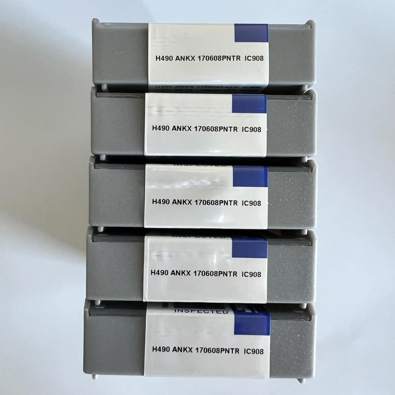

H490ANKX170608PNTR IC908 /Industrial indexable Carbide Inserts 10 PCS