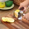 Potato Slicer Handy Extensive Use Food Grade Kitchen Fruit Tomato Clip Holder for Home