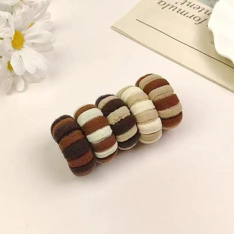 New Soft, Durable High Ponytail Hair Tie - Thick, Elastic, No Hair Damage