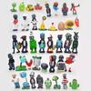 8pcs/lot Plants Vs Zombies Figures Toys PVZ Plants and Zombies PVC Action Figure Model Toy Kids Children Gifts