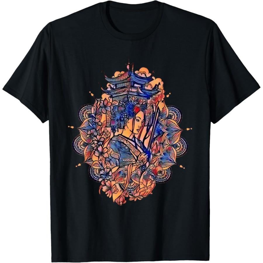 Japanese Temple T-Shirt S