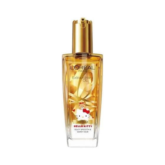 L Oreal Paris Hair Oil Elsave Extra Ordinary Oil Airy Silk Hello Kitty