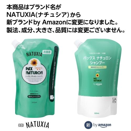 by Amazon Large Capacity Pack Naturon Soap Shampoo Refill 900ml (NATUXIA)