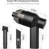 [Upgrade] Mini Vacuum Cordless Vacuum Keyboard Cleaner Rechargeable,for Cleaning Dust,Hair,Crumbs,Eraser Scrap,Laptop,Pet House,Sewing Machine