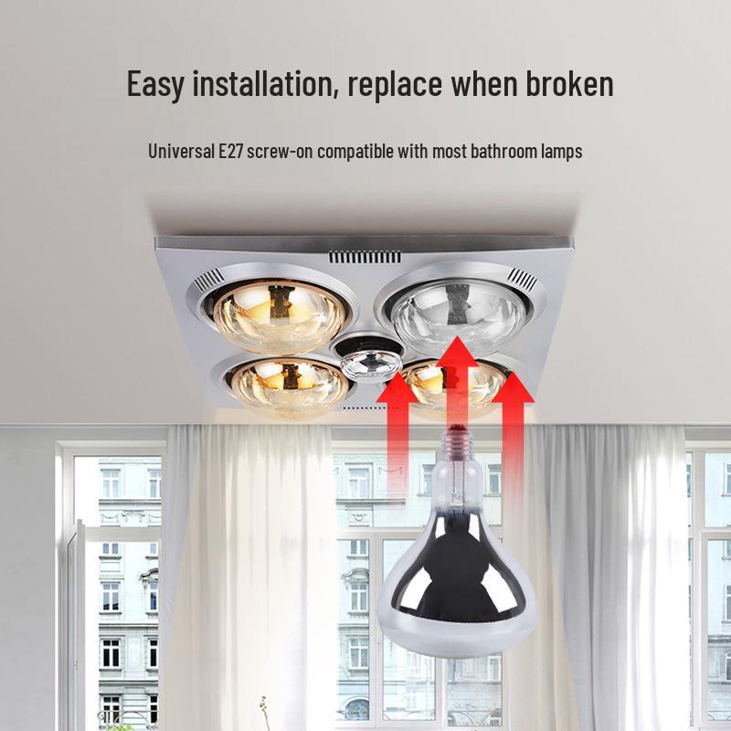 Yuba 275W Infrarot Explosionsgeschützte Heizbirne für Badezimmer