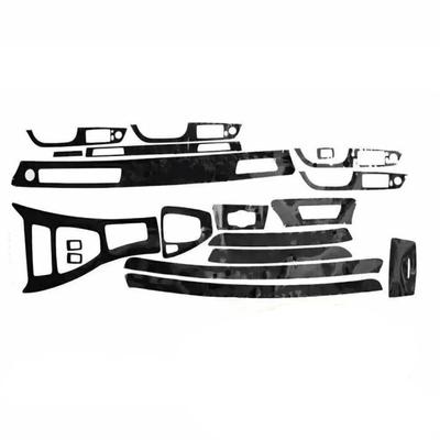 Interno Auto Aggiungi Stile alla Tua Per BMW Serie 3 E90 E92 E93 con Adesivi Decalcomanie Rivestimento Interno in Vinile Nero Lucido