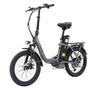 SINOHON C20 Folding Convenient Electric Bicycle With Seat 250W Men's E-Ebike 36V18Ah Battery 20 Inch Fat Tires Women's Convenient Electric Bike