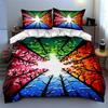 Vibrant Seasonal Trees. Bedding Duvet Cover Sets Duvet Covers Pillowcases Gifts (1 * Duvet Cover 2 * Pillowcases, Without Duvet Insert)