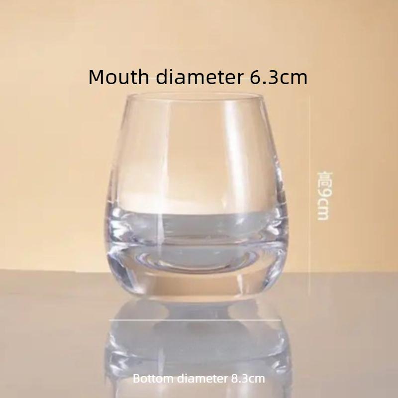 Whiskey Glass Clear Whiskey Bar Cocktail Glasses Drinking Glasses Scotch Liquor Barware Beer Milk Shake Juice Latte Cup