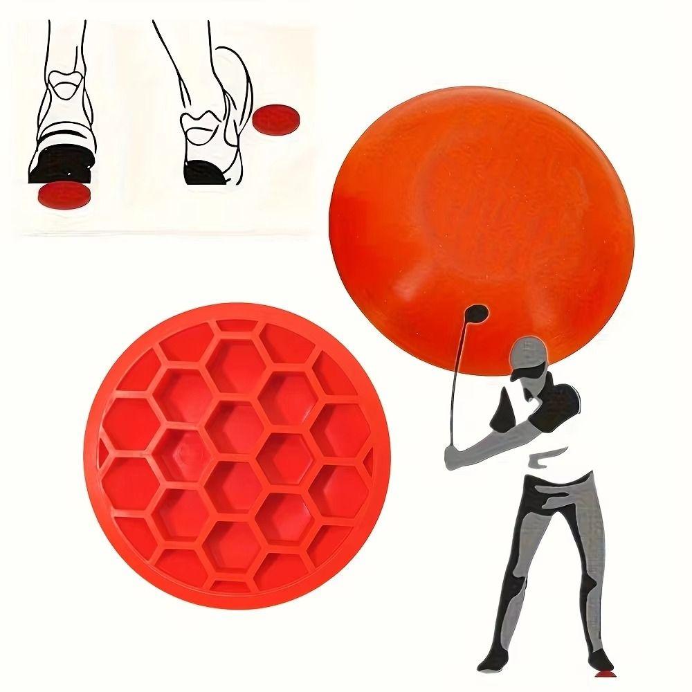 Rutschfeste Golf-Trainingshilfe Haltungskorrektor Golf Gewichtsverlagerungsplatte Übungsspiel