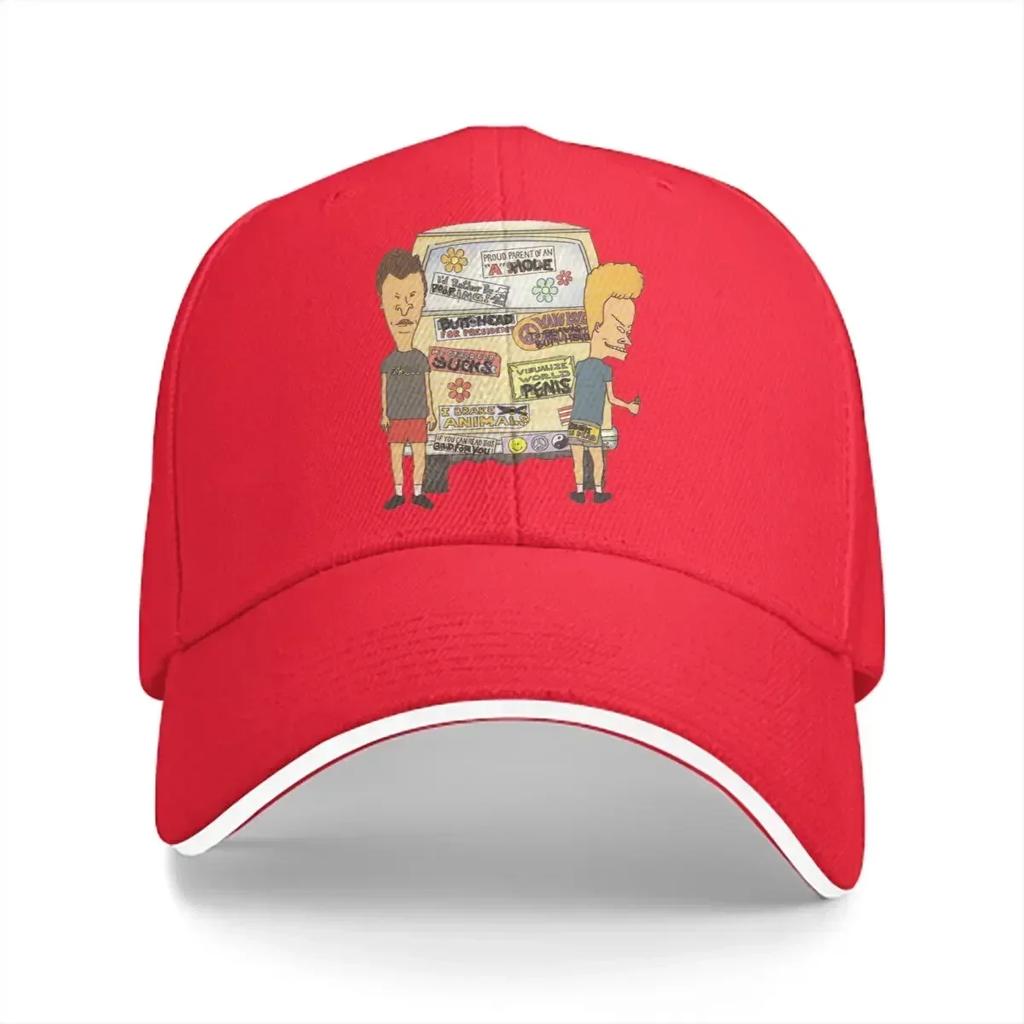 Cappelli da Papà a Colore Puro Cappello Casual da Campeggio Berretti con Visiera Cappellino con Visiera Beavis and Butthead