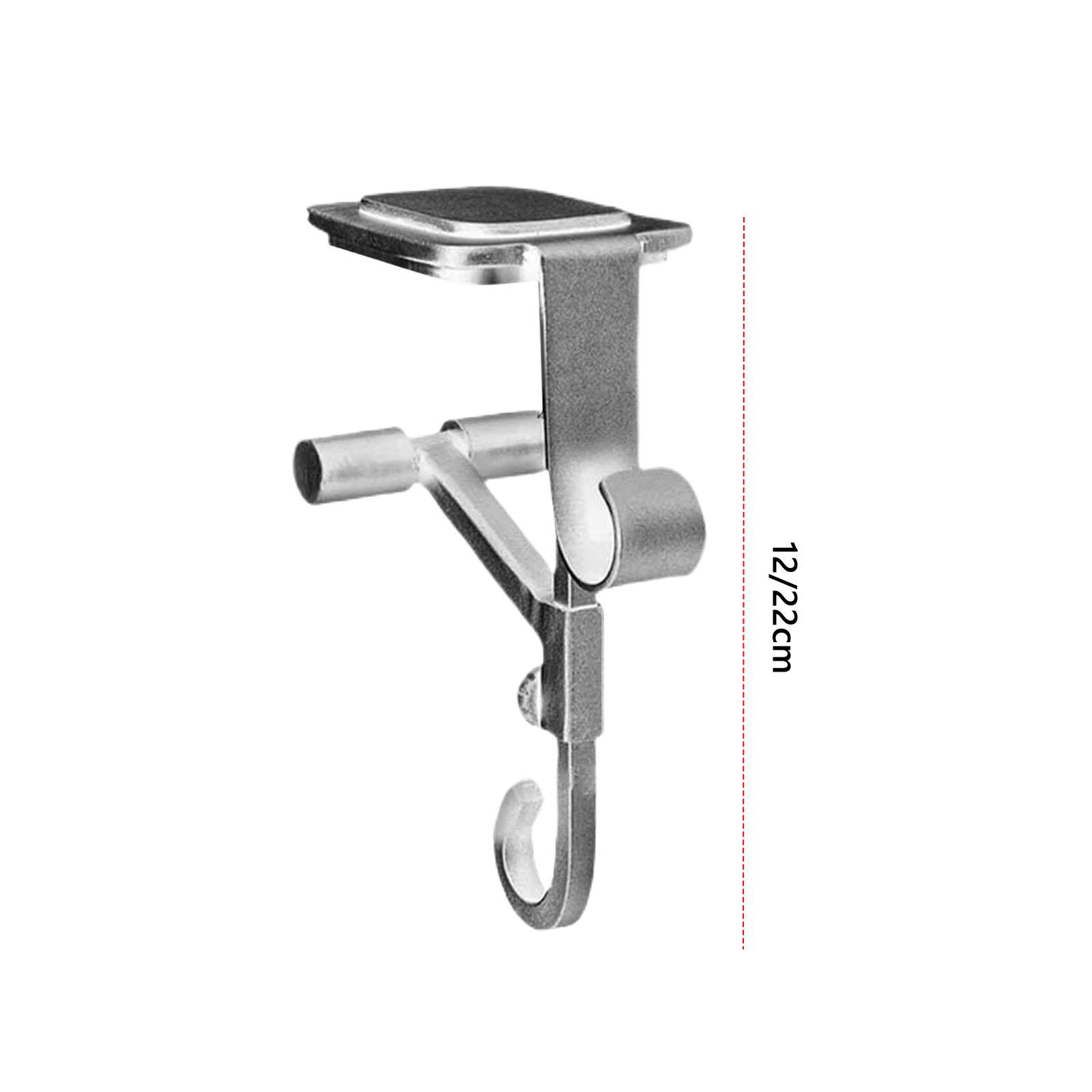 

Fireplace Garland Hanger with 2 Metal Hooks Mantel Hanger Adjustable Mantle Hook for Hanging Stocking Garland Balls Fireplace серебряный