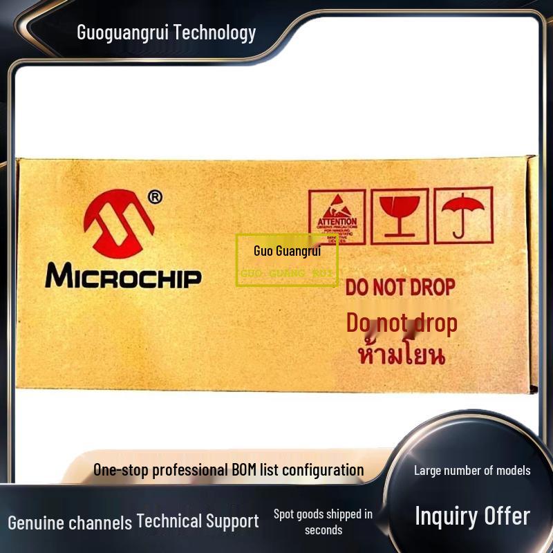 Microchip PIC18F6520, MCP42010T, MD0100N8, ATUC64D4.