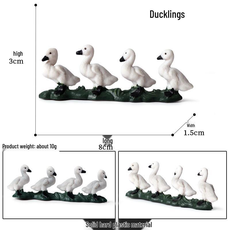 Cross-border Poultry Cognitive Toy: Speckled Hen & Rooster Model for Children