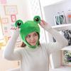 1/2Pcs Cartoon Funny Adorable Plush -Frog Hat Cosplay Costume Dress Up Hat