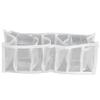 Underwear Storage Box Breathable Foldable Multiple Cells Drawer Organizer for Bras Socks7 Cells