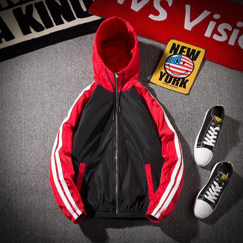 

Мужская хлопковая куртка с капюшоном - Плотная, осенне-зимнего стиля для молодежи и студентов 4XL