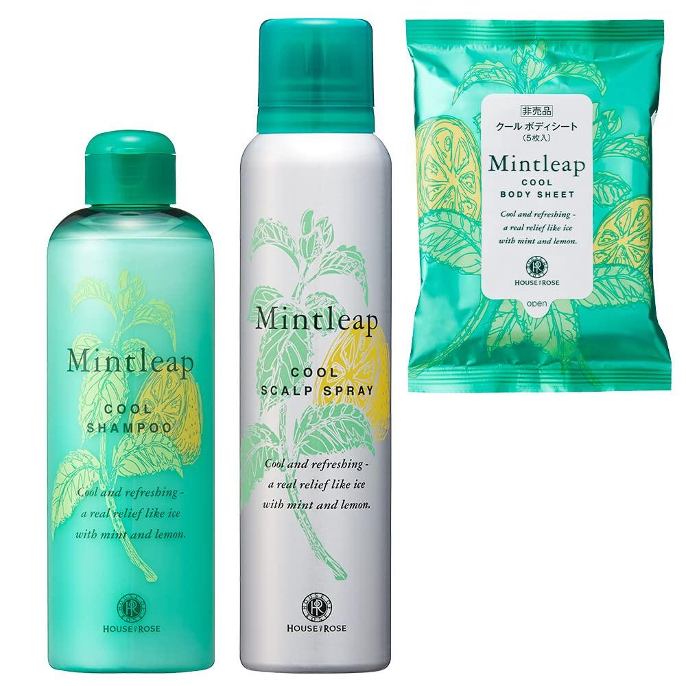 

Набор House of Rose Шампунь с мятой и охлаждающий спрей для кожи головы с охлаждающими салфетками для тела (5 листов)