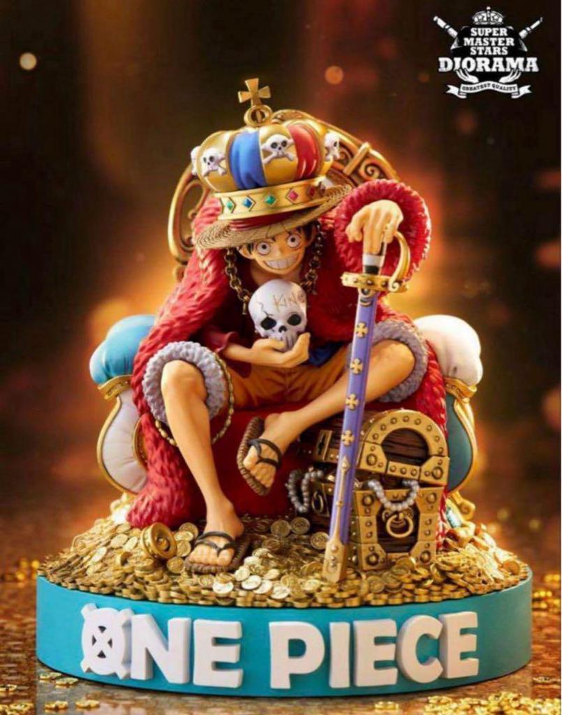 [USED] ONE PIECE SMSD "KING" MONKEY.D.LUFFY