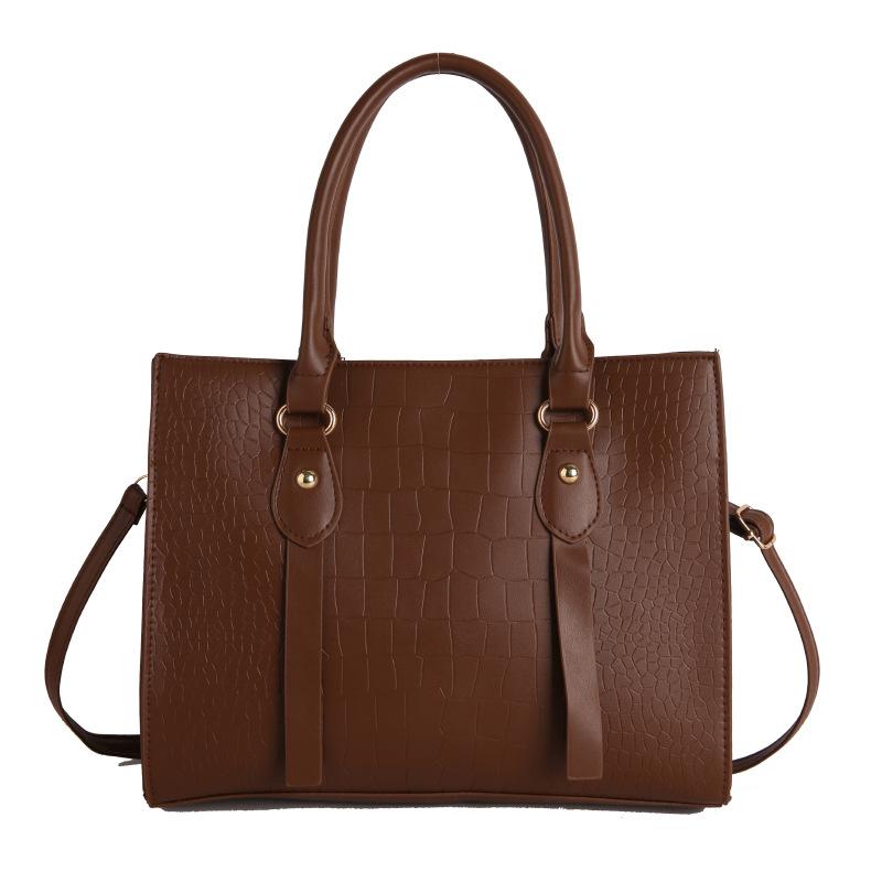 

Large Capacity High-end Women s Handbag, Fashionable and Versatile, Simple and Adjustable Crossbody Bag for Women кавовий