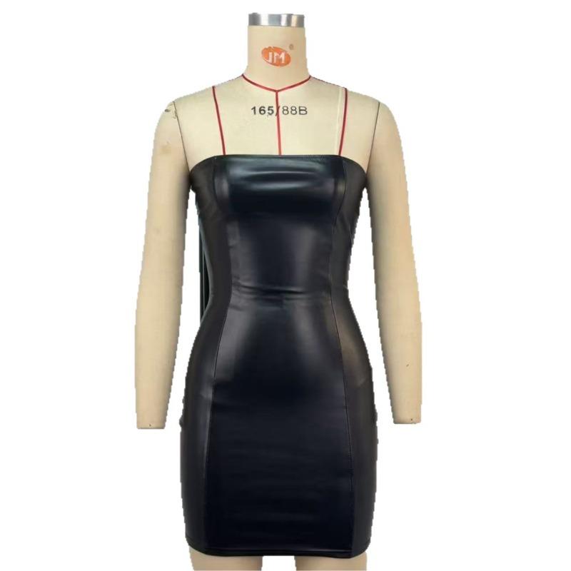 Women's new summer sexy tube top temperament dress night skirt women's tide