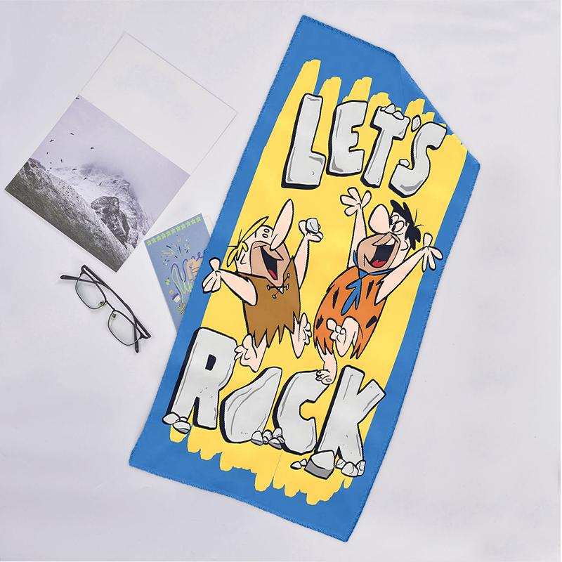 Flintstones Fashion Beach Towel: Ideal for Summer Adventures Soft, absorbent and quick drying suitable for swimming and bathing