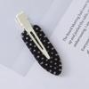Fashion Polka Dot Hair Clips Seamless No Crease Hairpins No Bend Headdress Bangs Clip for Women Girls