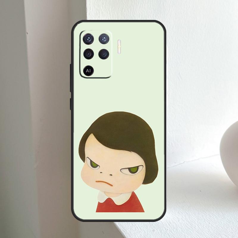 Yoshitomo Nara For OPPO A78 A98 A18 A38 A58 A5 A6 Pro A15 A17 A57 A16 A76 A96 A54 A74 A94 A40 A60 A80 Case