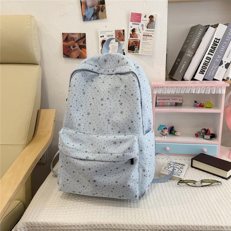 Star Women's Backpack Student Schoolbag