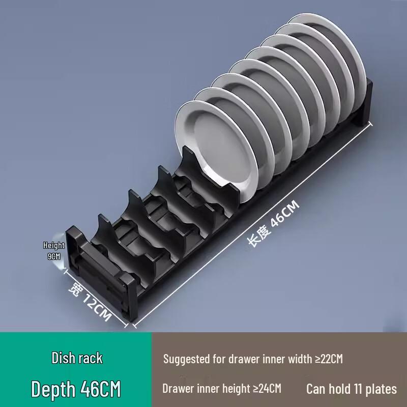 Nordic Aluminum Foldable Dish Storage Rack