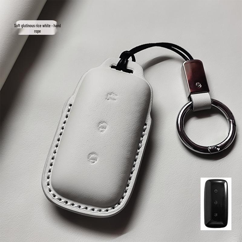 Geely Galaxy E5 Key Case: Genuine Leather for Starship 7emi/L6 Dragon Soaring/L7/e8.