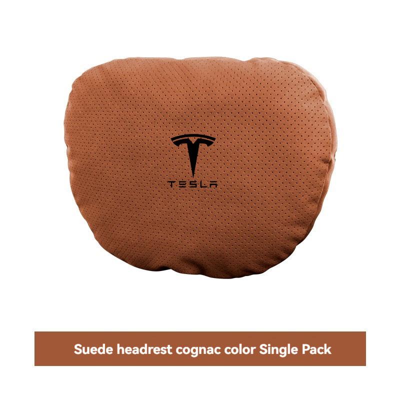 For Tesla Model 3 Model Y Model S Model X Car Headrest Neck Support Seat Soft Neck Pillow Automobile Tesla Interior Accessories