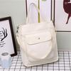 Retro Corduroy Women Handbags Large Capacity Messenger Totes Ladies Fashi Simple Designer Zipper Shoulder Wild Cloth Bag