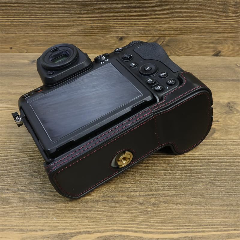 SIUTATDSH PU Leather Camera Case for Nikon Includes Camera Tripod and Battery Replacement Included Z8, Holder, Shockproof, Shockproof, Portable,