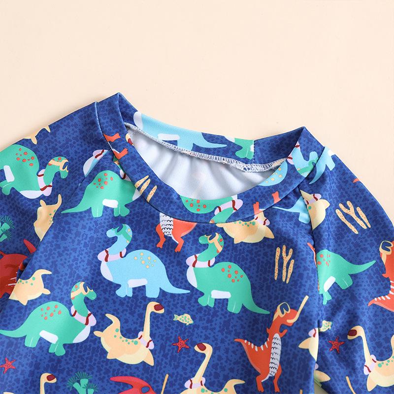 Dinosaurier-Print Badehose Strandset für Kleinkinder