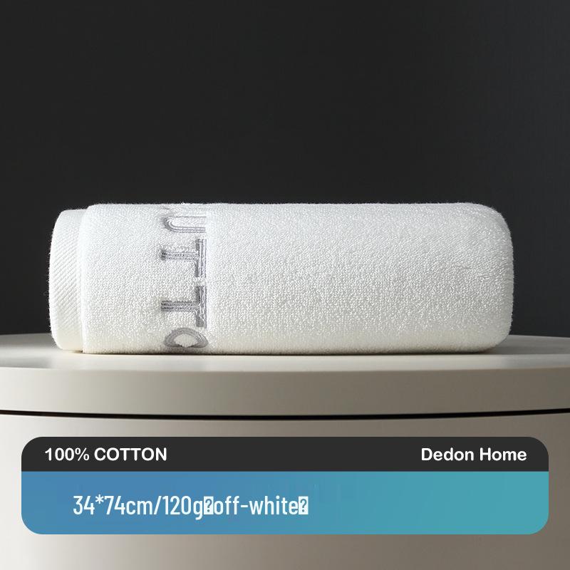 7A Antibakterielles reines Baumwolltuch - Saugfähig, fusselfrei, verdicktes Gesichts- und Körperhandtuch für Erwachsene