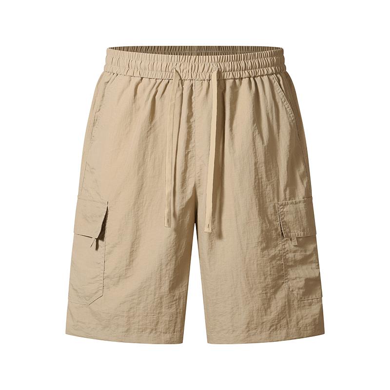 Shorts Men's Summer Casual 5-point Pants Ice Silk Thin Outdoor Work Shorts Large Size 5-point Pants