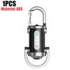 Mini Flashlight Rechargeable LED Keychain Flashlight 3-in-1 Waterproof Keychain Flashlight with Multiple Lighting Modes for Camping Daily Use