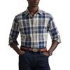 Polo Ralph Lauren Plaid Oxford Cotton Long Sleeve Shirt Classic Edition Men shirts 710950421-004