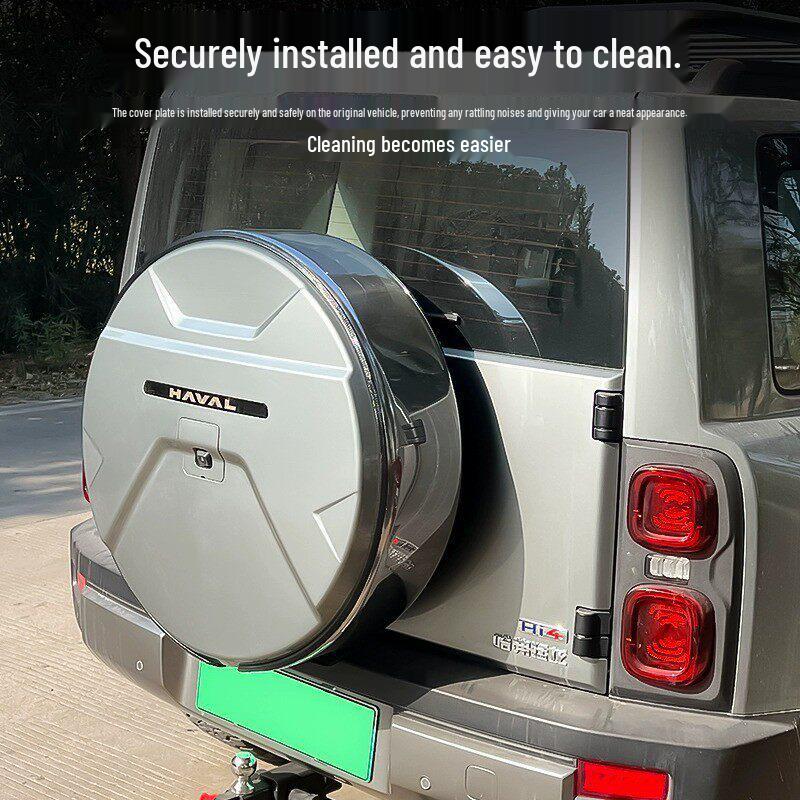 Haval Menglong Hybrid Rear Spare Tire Cover with Flowing Light