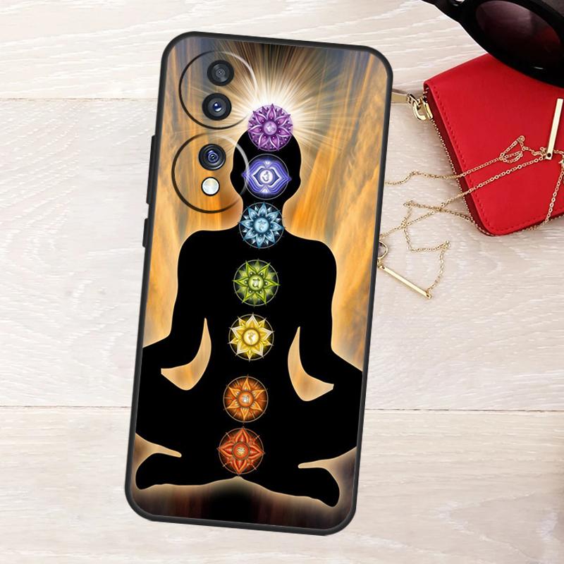 

Mandala Chakra Yoga Case For Honor 200 Pro 400 Lite 50 70 90 X9a X9b X9c X9d X8a X8b X8c Magic 5 6 7 8 Pro Cover Honor 400 Lite