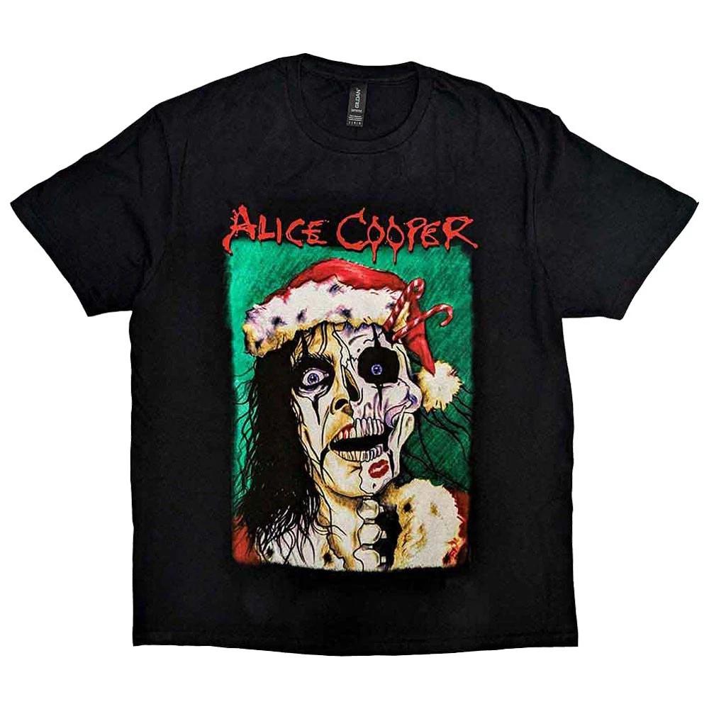 Alice Cooper Xmas Card T Shirt M