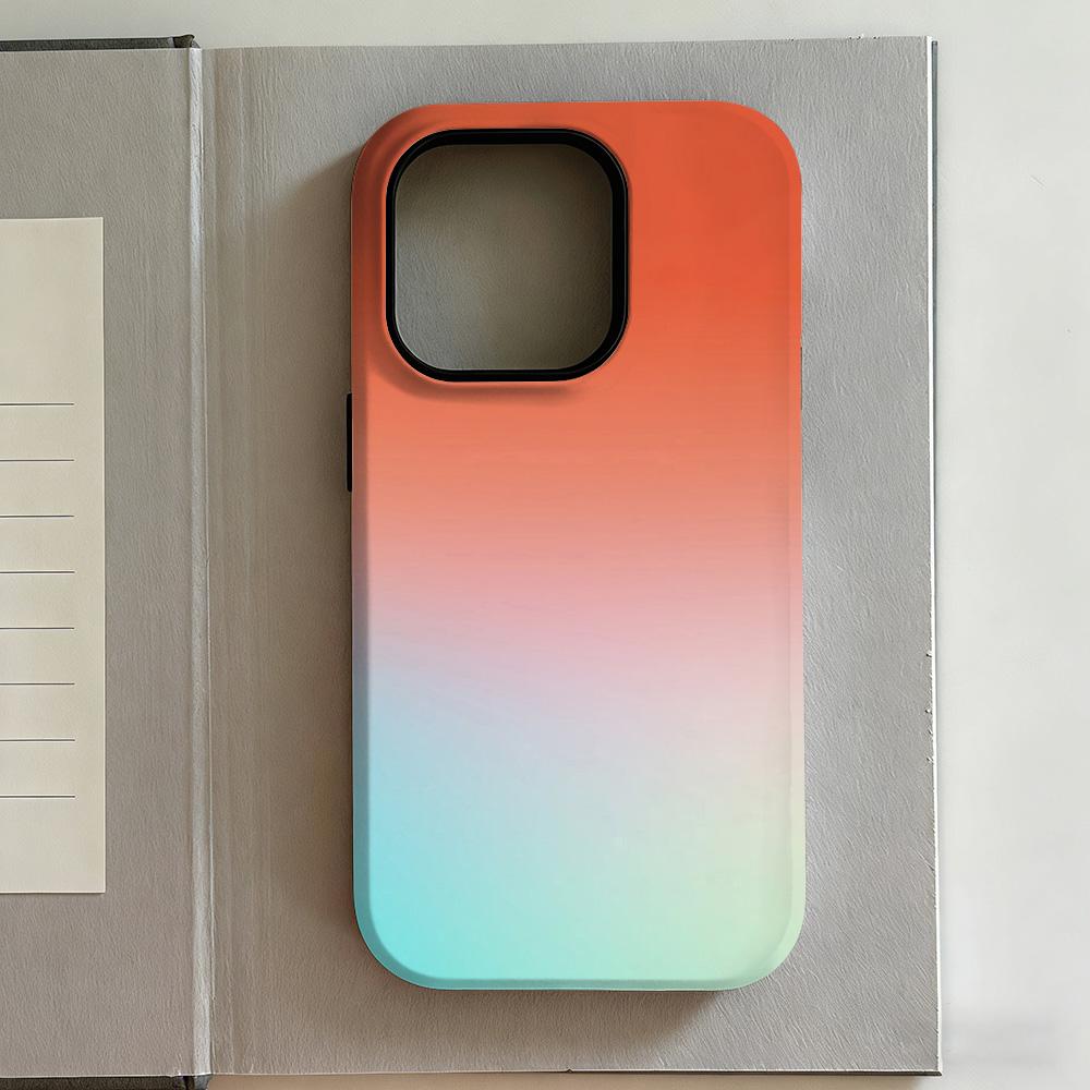Luxury Y2K Colorful Grid Phone Case for iPhone 17 16e 16 15 14 13 12 11 X XS XR XSMAX 7 8 Air Pro Max Plus Luxury Double-layer