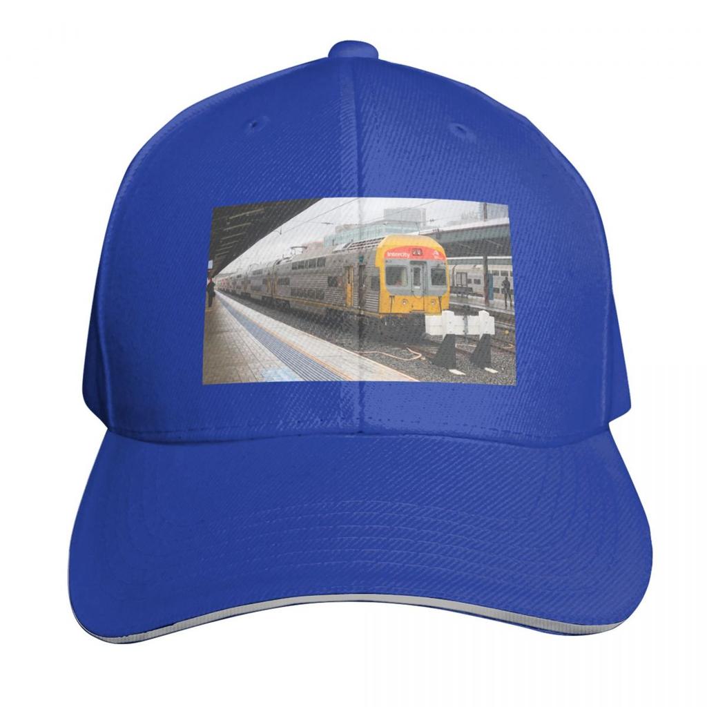 NSW TrainLink V Set at Central Station Baseball Cap Beach derby hat Luxury Unisex Hat New Hat Hats Women Unisexs